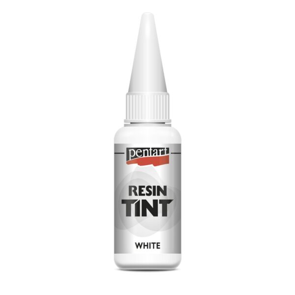 Μελάνι Resin Tint Pentart, Λευκό 20ml